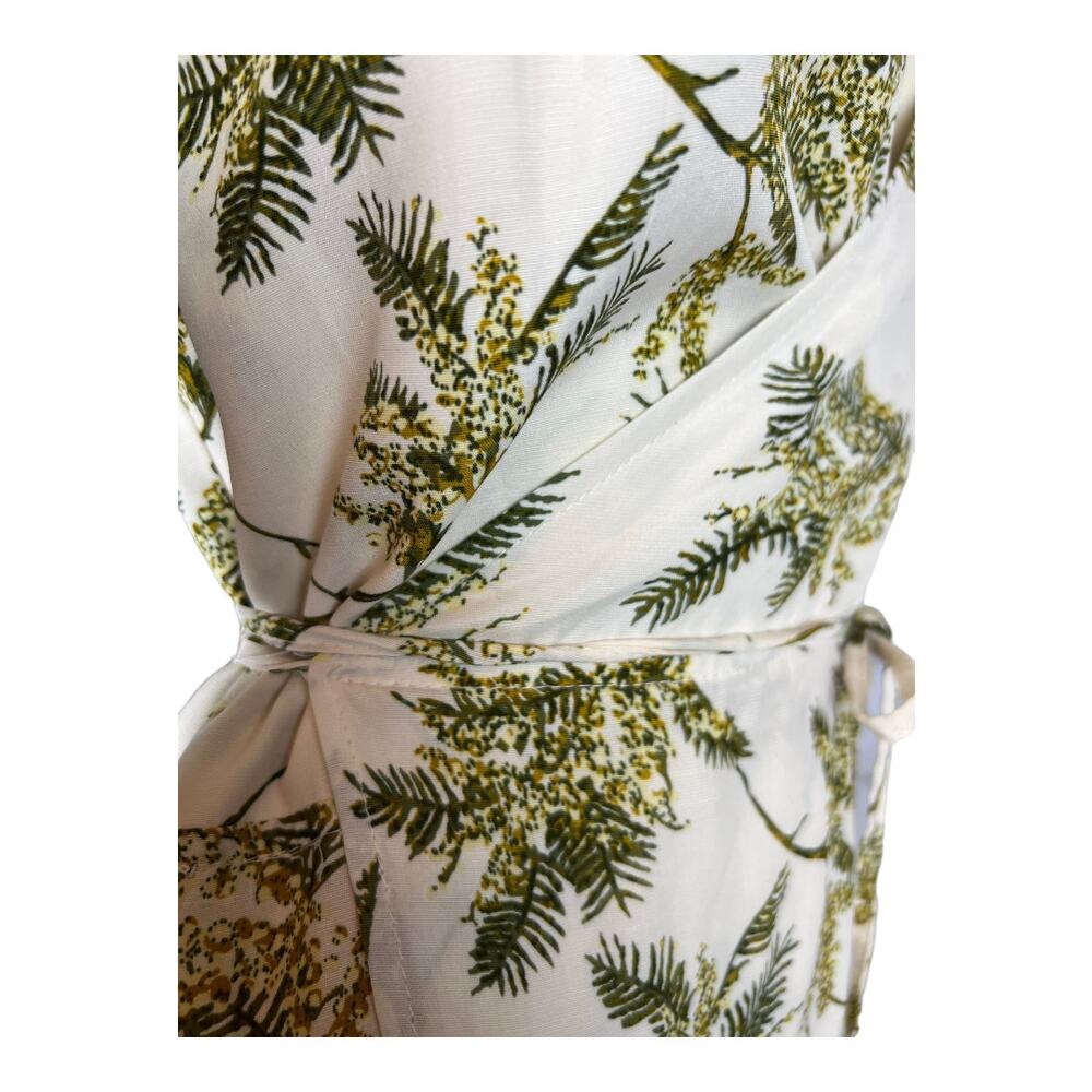 Rubicon womens Wrap Dress Tropical Print Small Medium - Picture 7 of 10
